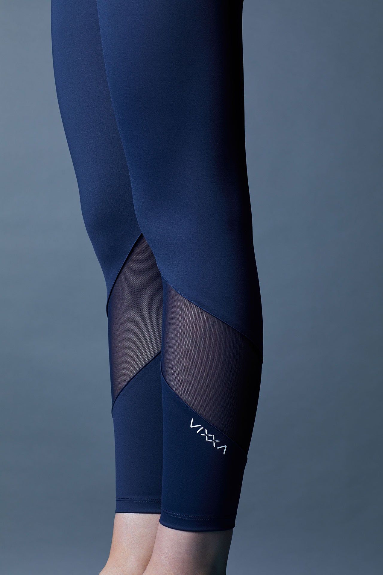 Legging technique bleu VIXXA, maintien optimal pour l’entraînement