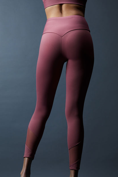 Legging de sport rose VIXXA, design moderne et féminin